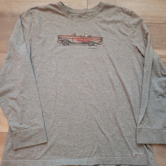 Life is Good L/S Crusher Tshirt - Picture 2 of 4